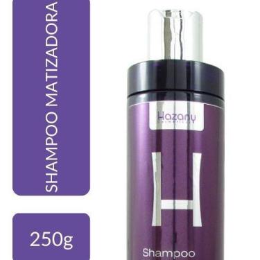 Imagem de Shampoo Matizador Hazany 250ml Antiresiduo Fortificante Premium Pro