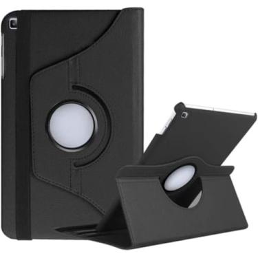 Imagem de Capa Case Giratoria para novo Samsung Galaxy Tab S7 FE Fechamento Magnético (Preto)