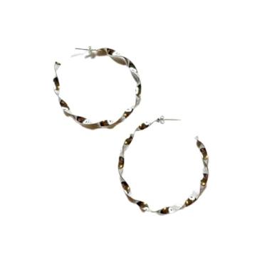 Imagem de Brinco em Aço Inox Argola Modelo Torcido