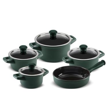 Imagem de Conjunto De Panelas Cerâmica Duo Smart 5Pç Ceraflame Matte