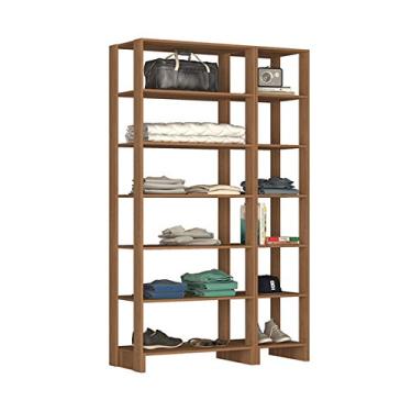 Imagem de Guarda Roupa Closet 12 Prateleiras Yes EY103.104 Montana Nova Mobile