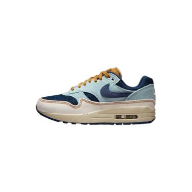 Imagem de Nike Tênis feminino Air Max 1'87, Aura/Midnight Navy - Marfim pálido, 6.5