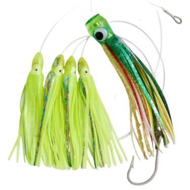 Imagem de OCEAN CAT Iscas de pesca de água salgada para pesca em água salgada com gancho 9/0 para Wahoo Tuna Mahi Dolphin Marlin e mais