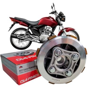 Imagem de Kit Embreagem Dia-Frag DKE-00110 CG 150 2009 até 2013