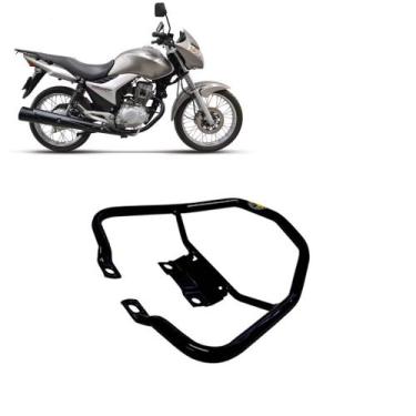 Imagem de Alça Traseira Cg Fan 150 2009 2010 2011 2012 2013 Preto - MA Motos