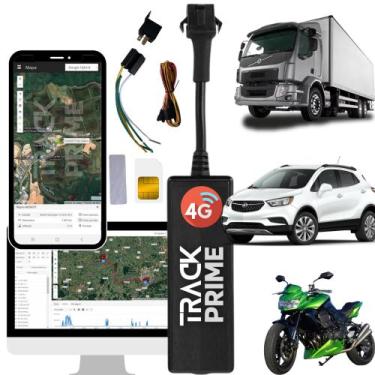 Imagem de Rastreador Veicular Gps 4g + Chip M2m + Plataforma c/ App - Track Prim