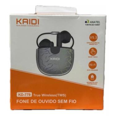 Imagem de Fone De Ouvido Sem Fio Tws Bluetooth 5.0  Kaidi 779 Preto