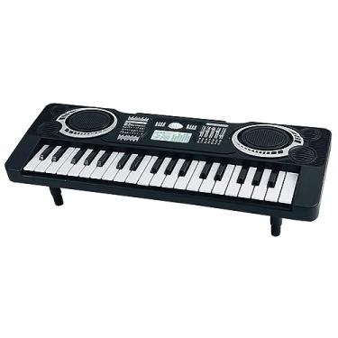 Imagem de Teclado Eletrônico Portátil de Piano Elétrico para Crianças Instrumento de Aprendizagem de Música Iniciante (37 teclas 2 modos)
