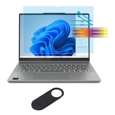 Imagem de MUBUY Pacote com 2 protetores de tela para Lenovo IdeaPad Slim 5i 14 ″ Gen 9/IdeaPad Pro 5 14 ″, 14APH8, Gen 8/IdeaPad Pro 5i 14 ″, Gen 8/IdeaPad Pro 5i 14 ″, Gen 9/IdeaPad 1 14 ″ Gen 7 Anti Blue