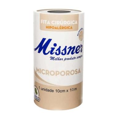 Imagem de Fita Microporosa Missner Bege 10 cm x 10 m