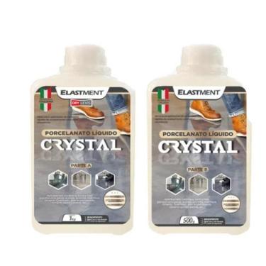 Imagem de Porcelanato Resina Baixa Espessura com endurecedor 1,5KG - ELASTMENT