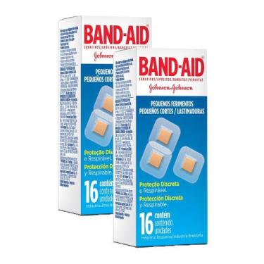 Imagem de Kit Curativos Band-Aid para Pequenos Ferimentos com 32 unidades