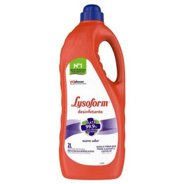 Imagem de Desinfetante Lysoform Uso Geral Suave Odor 2L, Suave, 2L
