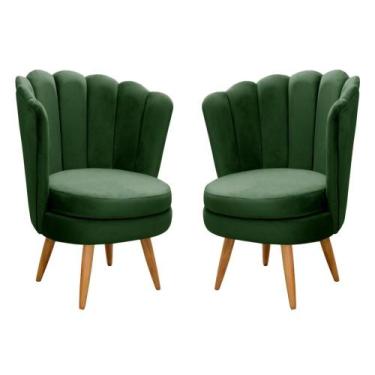 Imagem de Conjunto 2 Poltronas Decorativa Pétala Kit Cadeiras Flor Girassol  - B