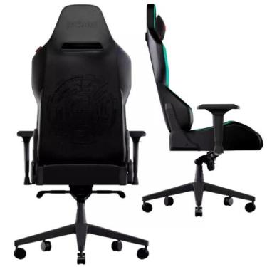 Imagem de Cadeira Gamer Ergonômica Sentinel Mint Green Com Base de Metal Apoio  