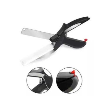 Imagem de Super Utensílio Tesoura Legumes Verduras Culinária Cozinha