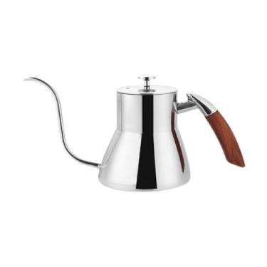 Imagem de Ioensy Despeje sobre a chaleira de café, bule de café, com tampa, bico longo e estreito, chaleira de café para acampamento, pescoço de ganso para ferver