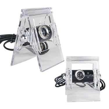 Imagem de Next Products Webcam inteligente USB 2.0 de 3 MP (interpolada) com 3 LEDs, microfone integrado e laptop com clipe LCD