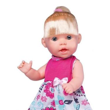 Imagem de Boneca Bebê Nolly Fala 60 Frases Menina 364 - Super Toys - Supertoys