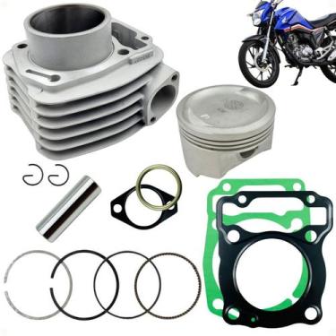Imagem de Kit 4mm Cg 160 Titan Start Fan Pistão 61,3mm Cilindro Juntas - Macall