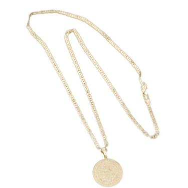 Imagem de Corrente Piastrene Lagosta 3mm Pingente São Bento Medalha - A.R Varied