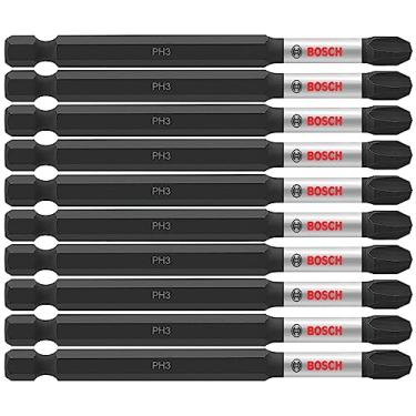 Imagem de BOSCH ITPH335B Pacote com 10 brocas Phillips nº 3 para parafusamento resistente a impactos