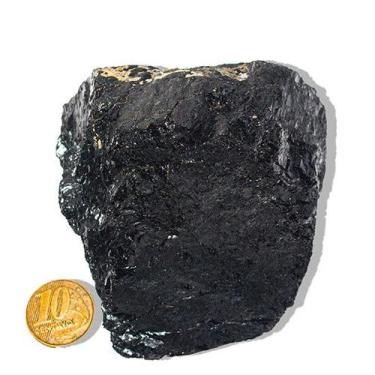 Imagem de 01 Turmalina Preta Pedra Natural 400 a 450g Média 9cm Tipo B - Cristai