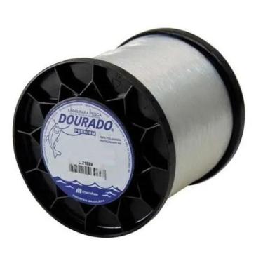Imagem de Linha Monofilamento Dourado 250gr - Mazzaferro 0,20mm