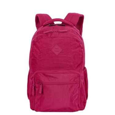 Imagem de Mochila College Crinkle Antifurto Grande Escolar Sestini, Pink - 07605