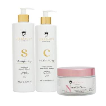 Imagem de Kit  Profissional Nutrição Com Fragrâncias Importadas - JER Beauty