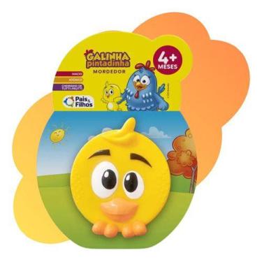 Imagem de Mordedor Infantil Macio Antistress Dentição Pais E Filhos - PaiseFilho