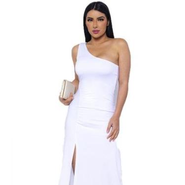 Imagem de Vestido Longo Festa Madrinha De Casamento C/ Fenda Formatura-Feminino