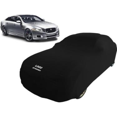Imagem de Capa Cobrir Carro Tecido Helanca Macio Jaguar XJ - Mz, Preta