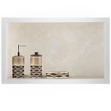 Imagem de Nicho de Porcelanato Bege Barcel Polido 60x32cm - LOMINA Smart Home So