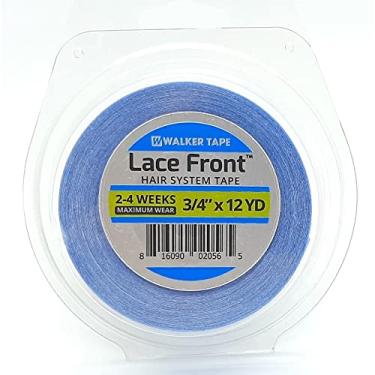 Imagem de Fita Adesiva Capilar WalkerTape Lace Front 11 metros Indicada para Apliques Sistemas Capilares Prótese Capilar Mega Hair Peruca Fixação Máxima de 2 a 4 Semanas/No Brasil