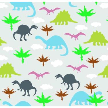 Imagem de Papel De Parede Adesivo Dinossauros Dino Quarto Menino 12m - DELIQUADR