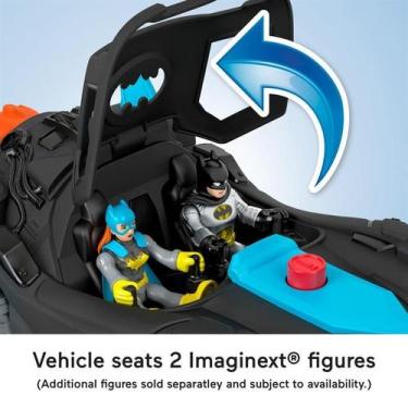 Imagem de Imaginext bat-tech batmvel luz e som mattel
