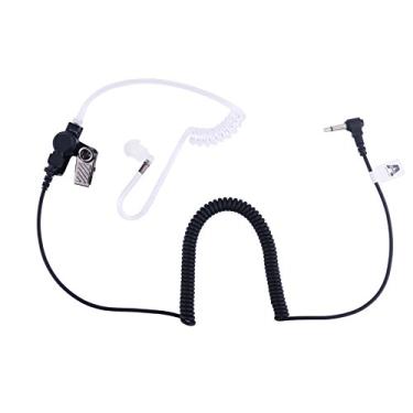 Imagem de AIRSN Ouça apenas fone de ouvido para Motorola Radio, 1 Pin 3,5 mm Kit de vigilância Fone de ouvido de tubo acústico para Walkie Talkie