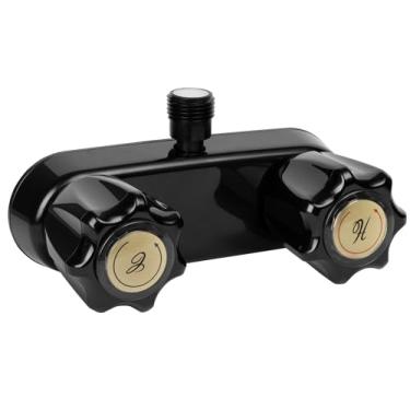 Imagem de Torneira de chuveiro para trailer, substituição de torneira de chuveiro para trailer, kit de montagem de desviador de válvula de chuveiro de 10 cm, controle de válvula de mistura de chuveiro de