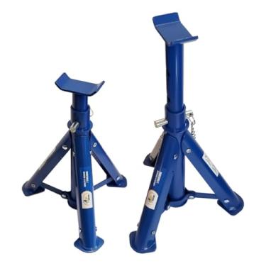 Imagem de Preguiças Carro Cavalete para Automóvel 2T, Suporte Veículo Apoio, Conjunto de 2