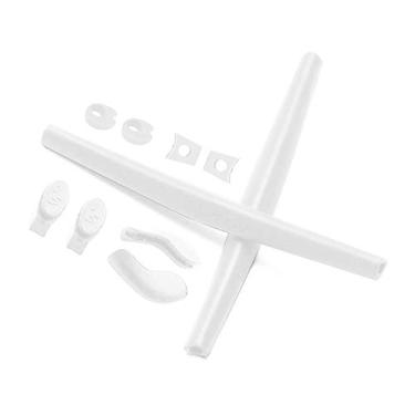 Imagem de ToughAsNails Kits de borracha de reposição brancos para óculos de sol Oakley Juliet