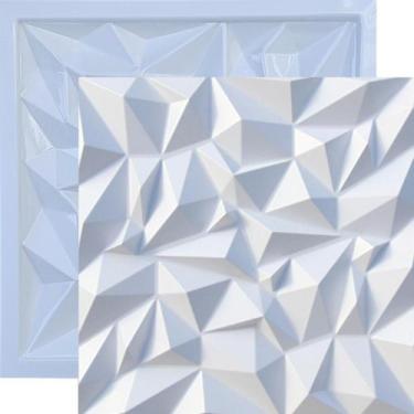 Imagem de Forma Molde Gesso 3D E Cimento Abs Plástico Fdg Placa Parede - Si Plás