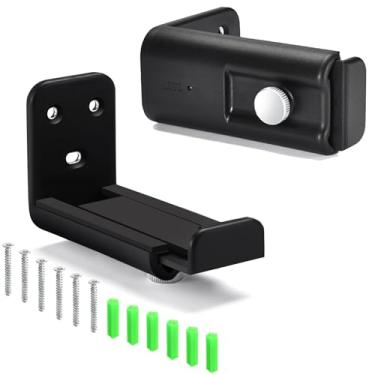 Imagem de AZTOPA Suporte de parede Soundbar - Kit de montagem de alto-falante universal, suportes de alto-falante de prateleira de montagem em barra de som