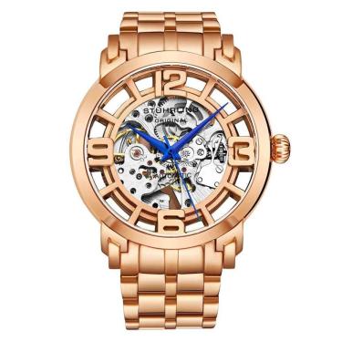 Imagem de Relógio Masculino Stuhrling Winchester 3964 Automático 42mm, Ouro Rosa