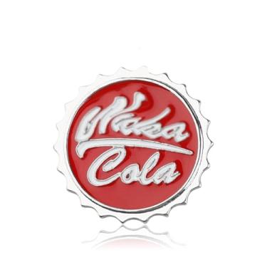 Imagem de KEYCHIN Nuka Cola Tampa de Garrafa Esmalte Broche Vedio Fãs de Jogos Presentes Nuka Cola Abridor de Garrafas Joias Nuka Game Merchandise, Large, Cobre, Cobre
