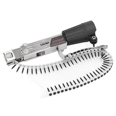 Imagem de Adaptador de Pistola de Unhas Em Corrente, Pregos Estáveis ​​e Precisos, Alimentação Automática de Unhas, Liga de Alumínio, Broca Elétrica, Placas de Gesso, Paredes de Partição,