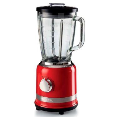 Imagem de Liquidificador Ariete com 4 + Pulso Velocidades Vermelho e Jarra de 1,