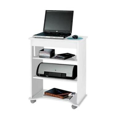 Imagem de Mesa para Notebook 2 em 1 com Tampo Portátil Artely, Branco