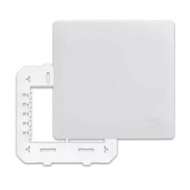 Imagem de 10 Placa Cega 4x4 Habitat Branca Fame 3638