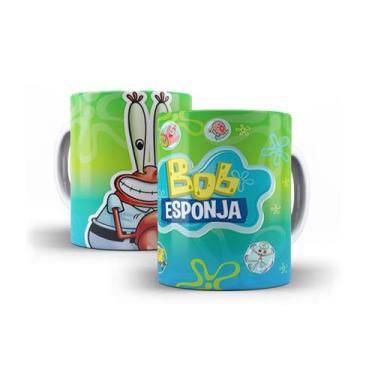 Imagem de Caneca Xicara Personalizada Bob Esponja - X-Colour, 24
